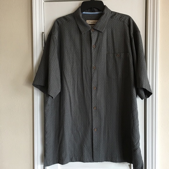 Tommy Bahama Other - Tommy Bahama Silk Blend Mens Button Down Shirt-XL